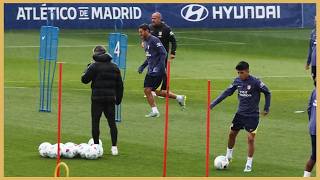 Atletico Madrid - Great Passing Combinations With Finishing
