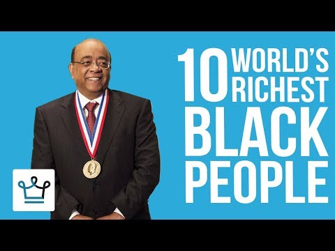 Video: The 10 Billionaires Hitam Terkaya Di Dunia Right Now