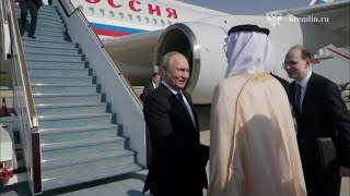 Vladimir Putin Arrives in UAE to Begin Rare Foreign Trip