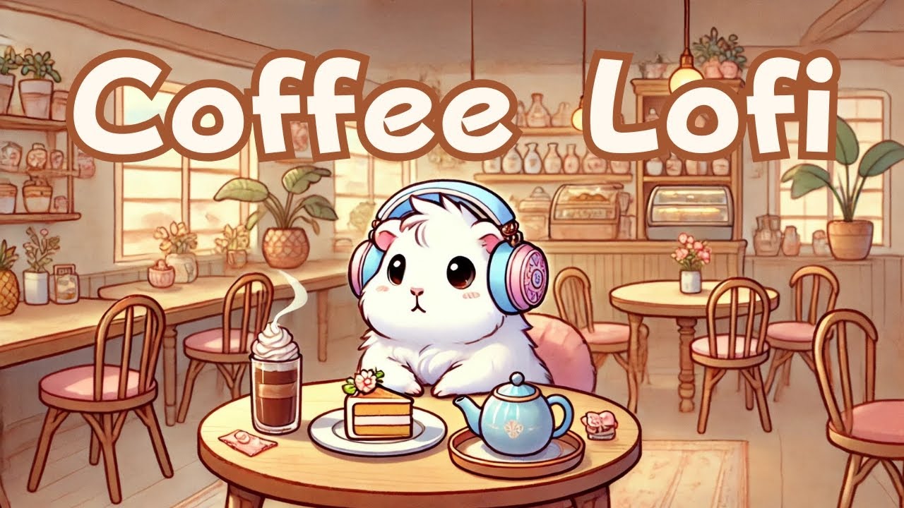 ☕ Cute Lofi Cafe Vibes 🌷 | 1 Hour Chill Music for Relax & Study 🎧 - YouTube