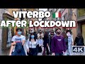 Viterbo Italy Best Walking Tour after LOCKDOWN 2021 4K