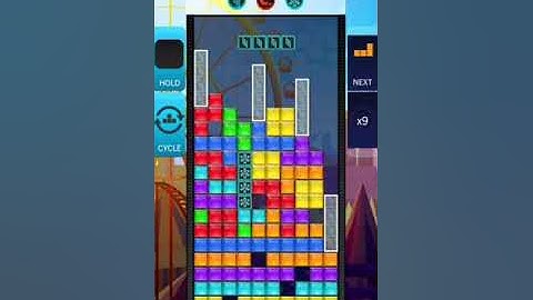 Tetris Blitz daily challenge get 12 Tetris clears