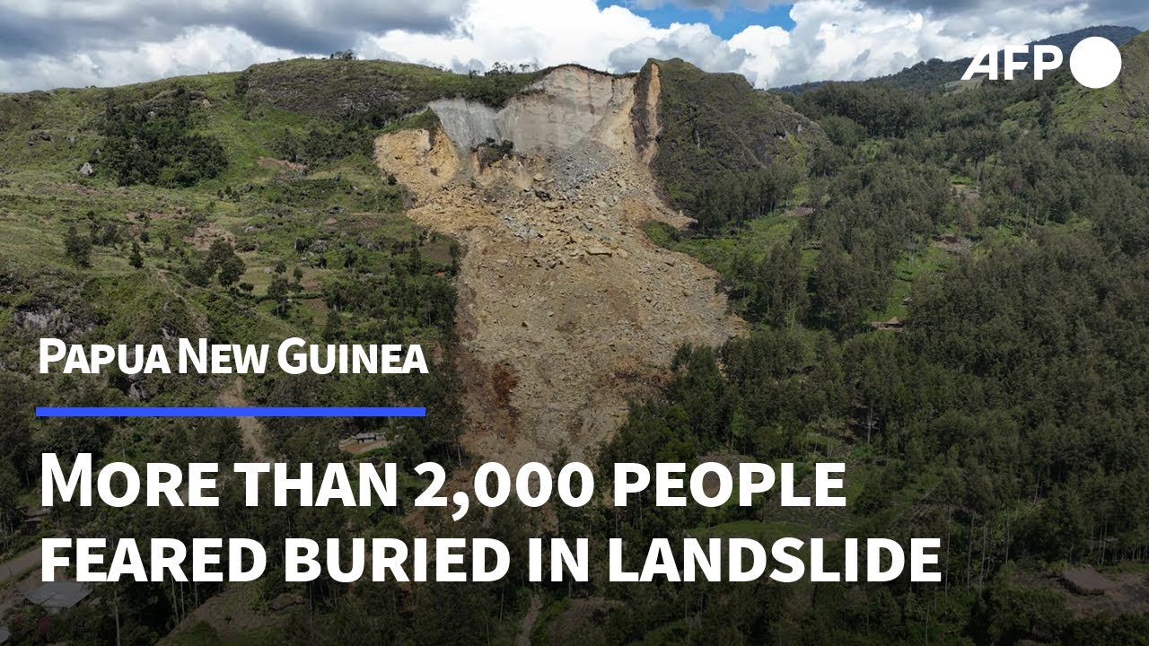 Papua New Guinea says more than 2,000 people buried in landslide | AFP ...