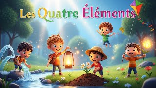 LES QUATRE ÉLÉMENTS 🌊🔥🌬️🌍 – Comptine pour enfants | Chanson sur la nature et l’univers LES QUATRE ÉLÉMENTS 🌊🔥🌬️🌍 – Comptine pour enfants | Chanson sur la nature et l’univers