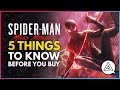 5 Things To Know Before Buying Spider-Man Miles Morales
