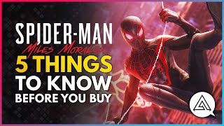 5 Things To Know Before Buying Spider-Man Miles Morales