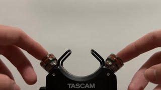 ASMR Deep and Intense Tascam Mic Touching with Fingertips [35 min]