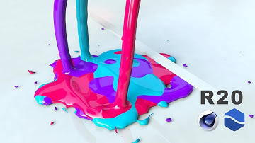 Cinema 4D Smooth Melt Animation - Realflow Plugin