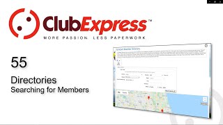 ClubExpress - 55 Directories - Searching for Members
