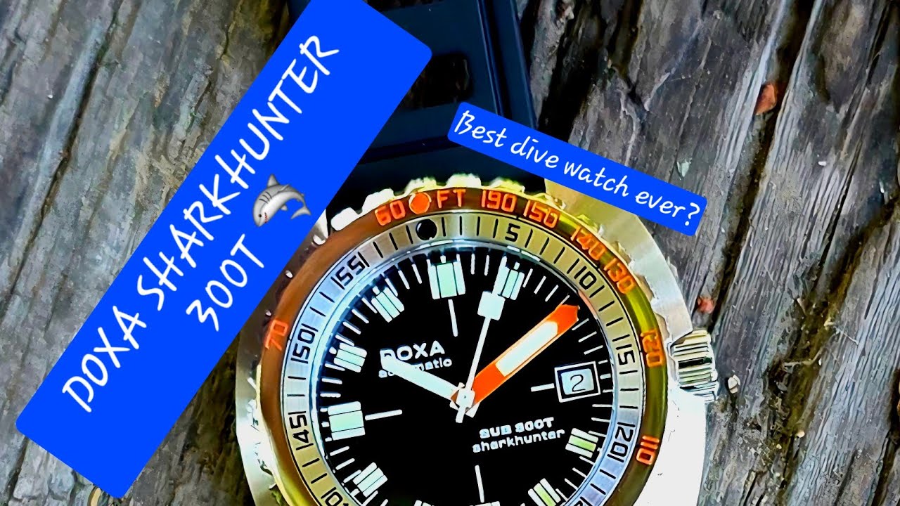 DOXA SHARKHUNTER 🦈 300T-Jacques Cousteau's Choice! 