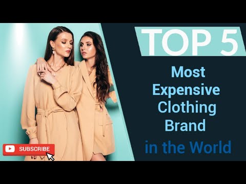 Most Expensive Clothing Brands in the World 2021