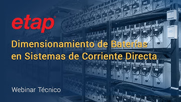Dimensionamiento de Baterías en Sistemas de Corriente Directa