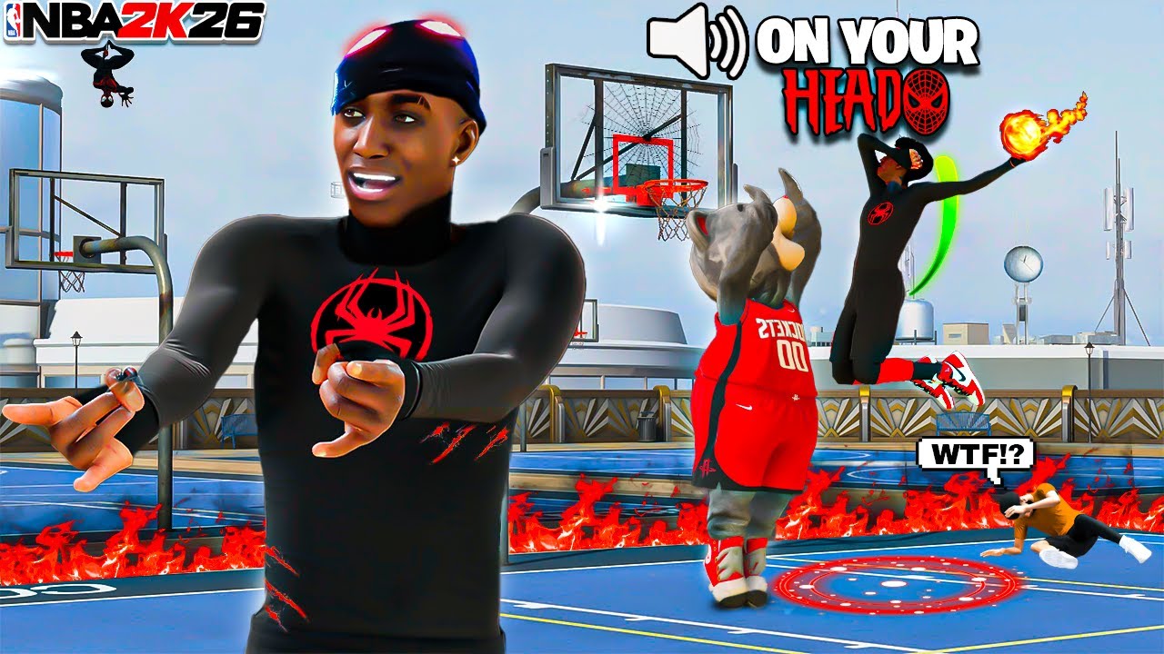 DRIBBLE GOD TAKES OVER THE RIVET CITY PARK AS MILES MORALES IN NBA2K26!! *IT GOT TOXIC*