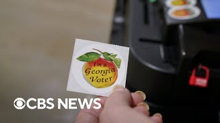 Battleground state of Georgia sees record breaking turnout of early voters screenshot 3
