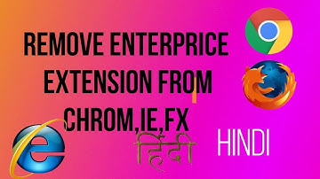 [HINDI]New Remove “Installed by enterprise policy” extension from Chrome (Step by Step)