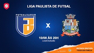 FIB FUTSAL BAURU/FACIMUS VS ITAPETININGA FUTSAL [LIGA PAULISTA SUB 20] | TV FIB BAURU