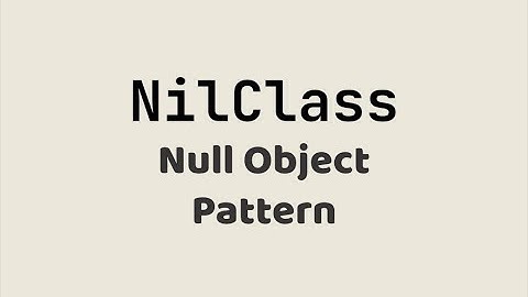 Episode #345 - Null Object Pattern | Preview