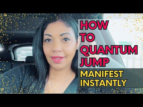 "QUANTUM JUMP": How To Easily Enter A Parallel Reality & MANIFEST INSTANTLY
