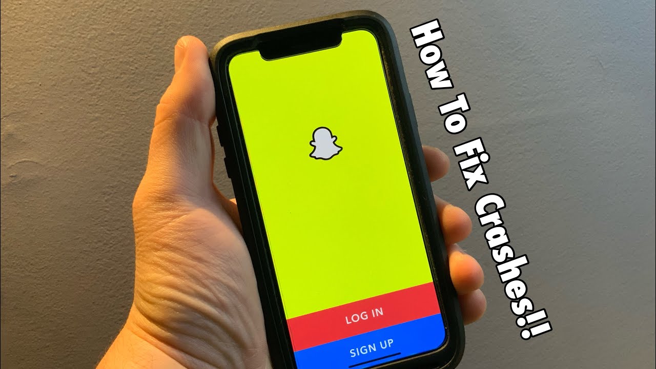 How To Fix SnapChat Crashes!!