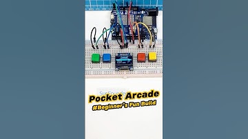 Custom Arduino Game Console with High Scores! 🏆 #arduino #arduinoproject