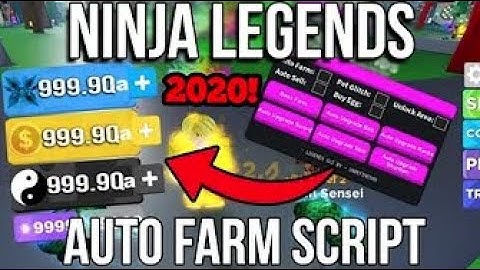 NINJA LEGENDS | HACK/SCRIPT | INSANE PETS | AUTO EVERYTHING