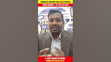 IGNOU Project Kaise Submit Karu? Kinse Support Lu ? Guide sign ?