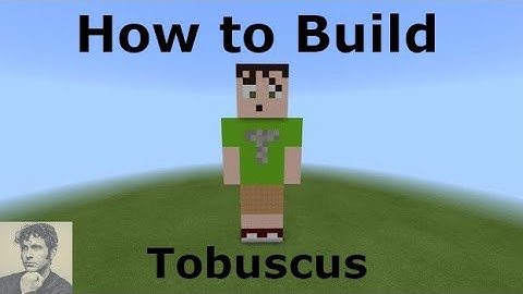 |How to Build Tobuscus| Minecraft Skin Tutorials