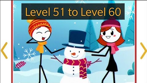 Draw Life Story Level 51 52 53 54 55 56 57 58 59 60 Walk-through & Solution | Cozy Winter 🥶❄️⛷️☃️