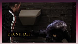 Drunk Tali All Scenes Romance Dialogue - Mass Effect Legendary Edition