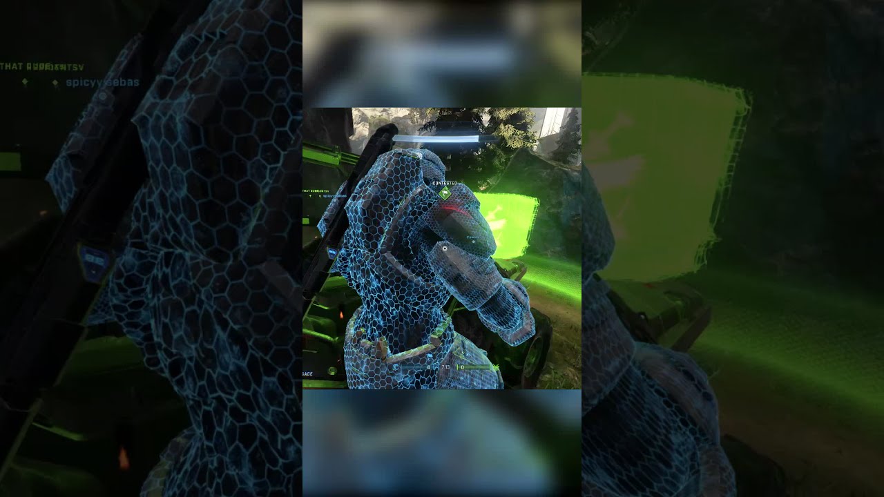 Didn't see me...  Halo Infinite Multiplayer #shorts