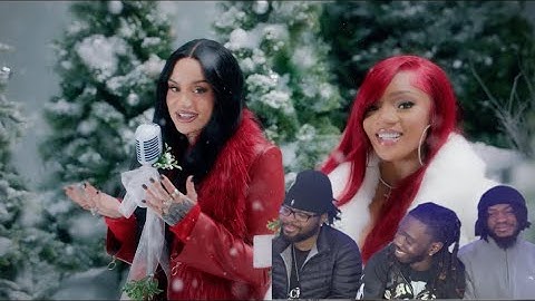 TIS THE SEASON😍🎄🎁GloRilla - Xmas Time (feat. Kehlani) Live Performance Video ll Reaction!