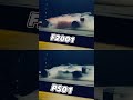 Ferrari F2001 vs Minardi PS01 #f1 #diecast #windtunnel