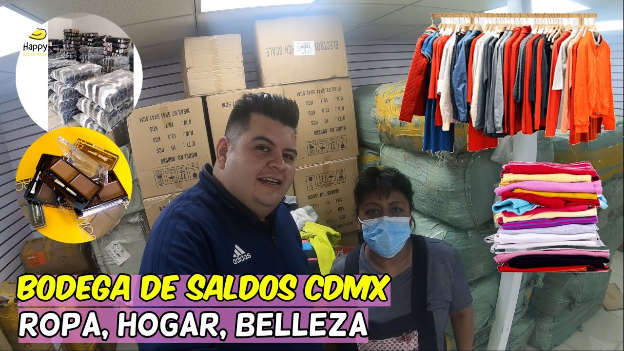 BODEGA DE SALDOS! Ciudad de México CDMX ?? ROPA, HOGAR, BELLEZA - YouTube