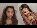 Regal asian bridal transformation look by Salma Akhtar MUA