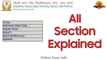 Remarks | CCSU Result Described | Online Form Info
