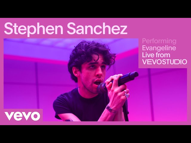 Stephen Sanchez - Evangeline (Live Performance) | Vevo class=