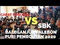 Baleganjur pelebon puri pemecutan 2020  sbk vs carat coblong