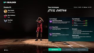 *PERSONAL* Steel Curtain Build For Nba 2K27 Has 99 Block, 99 Strength & 99 Interior