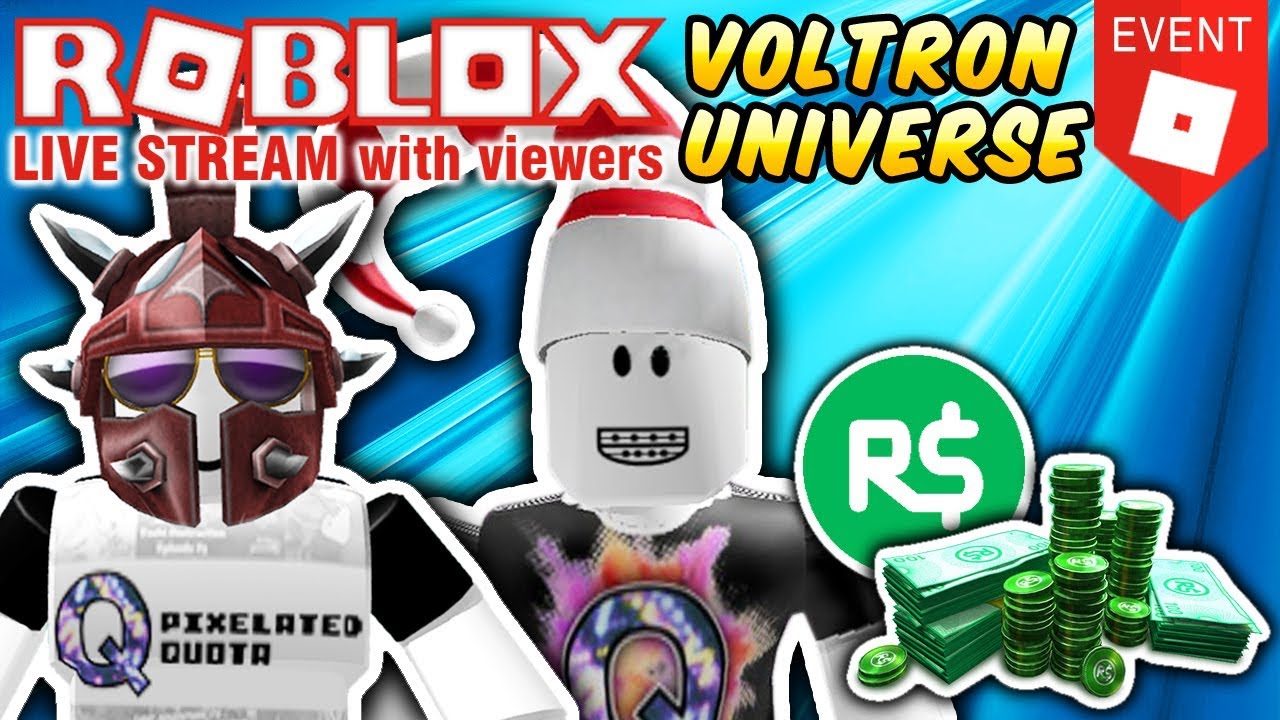 explore the stars with voltron in the roblox universe event