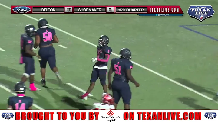 Belton vs Shoemaker Week 10 2021 Highlights