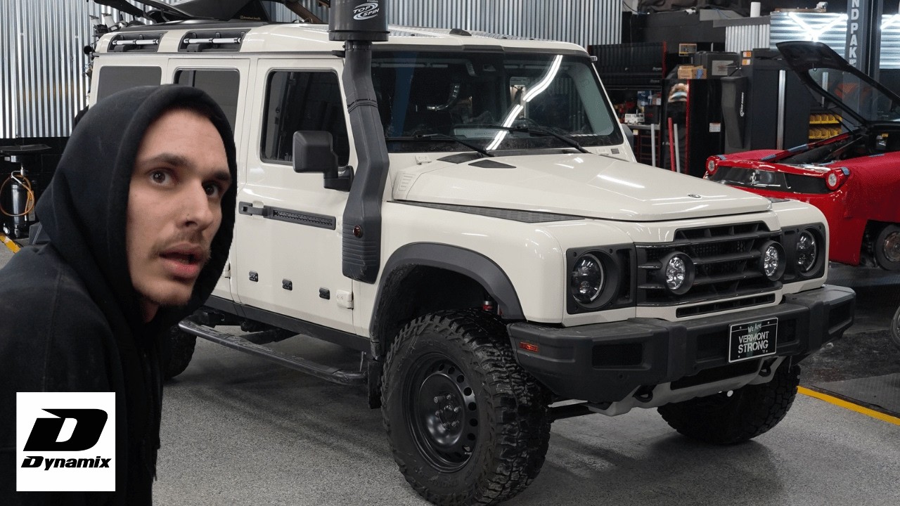 Fitting 37Inch Tires On a Ineos Grenadier