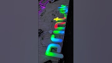 Goodbye, traditional LED sign #sign #signage #design #signagedesign #ledlight #signature #lightbox