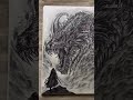 #art #artwork #drawing #graphicdesign #sketch #trending #viral #anime #jjk #scary #dragon