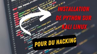 install python kali linux | pentesting