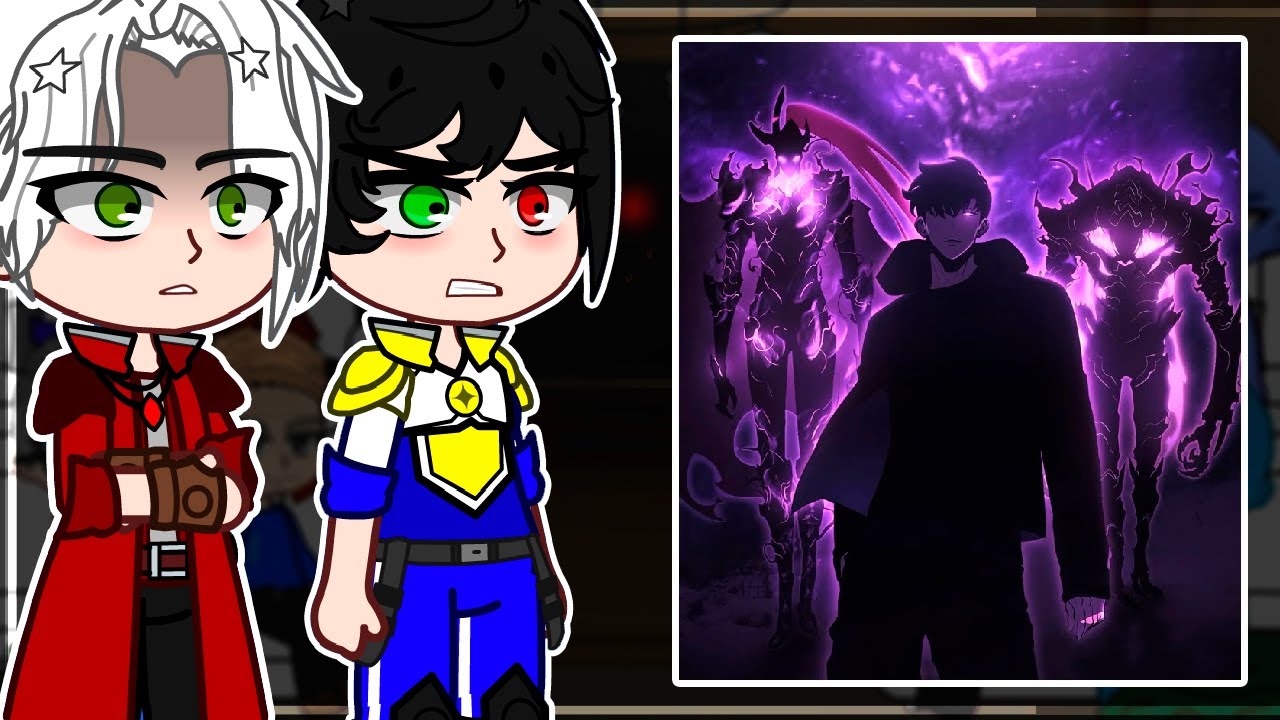 Devil May Cry React to Sung Jinwoo a New Hybrid | Solo leveling | Gacha React