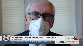 Gov. Evers urges Wisconsinites to social distance, wear a mask as state reaches 'inflection point'