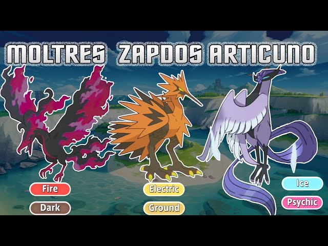 Galar Zapdos Legendary Pokemon From Galar Region for Pokemon -  Norway