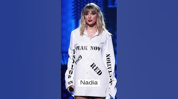 Your name, your Taylor Swift look! Part 6!  #swift #taylorswift