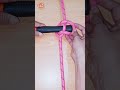 Knot rope tip diy idea for you 💡 Simple knot for beginners
