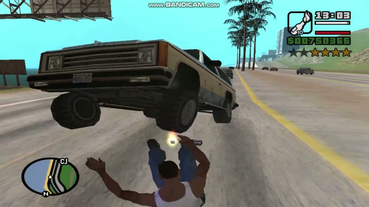 Running From The Cops In Gta San Andreas #gta #gaming #fighter 